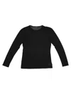 La Rose Long Sleeve Jersey T-shirt In Black