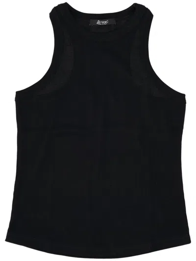 LA ROSE LA ROSE RIBBED COTTON TANK TOP