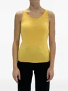 La Rose Tanktop Mit Rundem Ausschnitt In Yellow