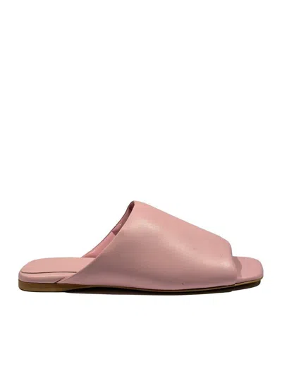 LA ROSE LA ROSE SABOT NAPPA PINK