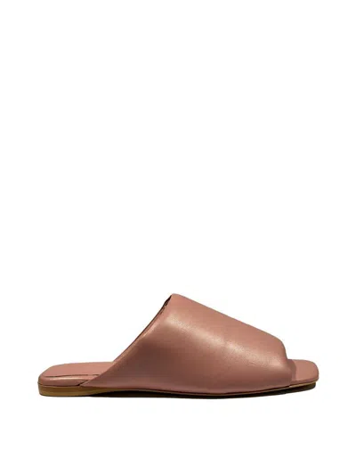 La Rose Sabot Nappa Powder Pink