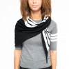 La Rose Scarves Black In Black