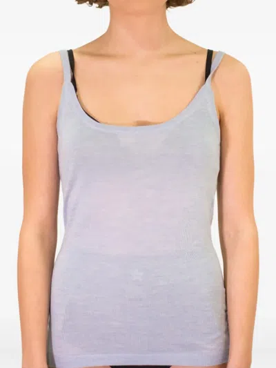 LA ROSE SCOOP-NECK TANK TOP