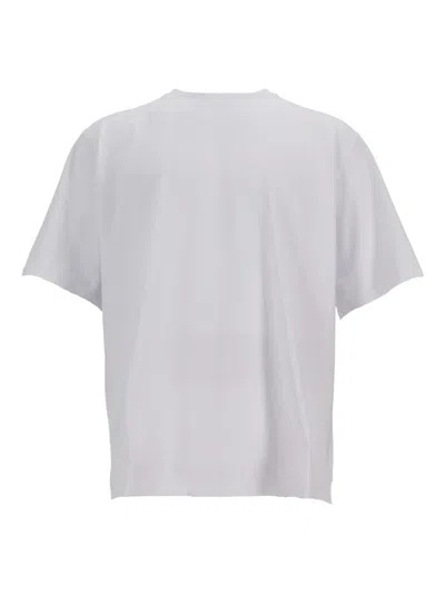 La Rose Mens Crew Neck Short Sleeve T Shirt In White