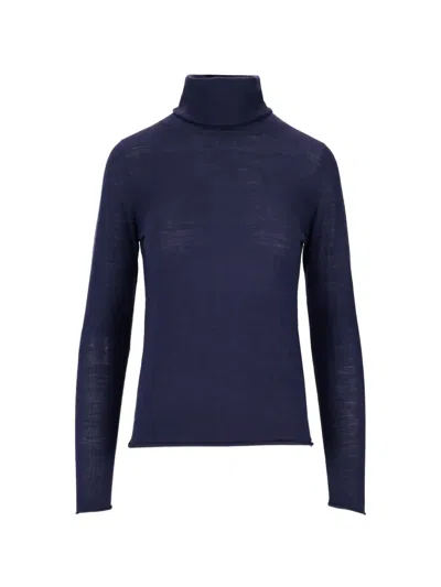 La Rose Sottomettimi Roll-neck Sweater In Animal Print