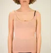 La Rose Tank Cash/silk Light Pink In Light Pink