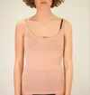 La Rose Tank Cash/silk Light Pink In Light Pink