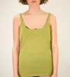 La Rose Tank Green In Multicolor