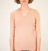 La Rose Tank Cash/silk Light Pink