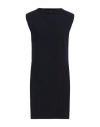 La Rose Woman Sweater Navy Blue Size 6 Cashmere In Navy Blue