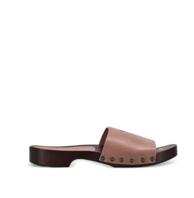 LA ROSE LA ROSE ZOCCOLI PELLE