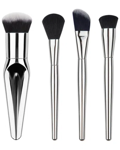 La Sante 4pc Dynamic Silver Brush Set