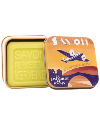La Savonnerie De Nyons Art Deco Airplane Soap Tin