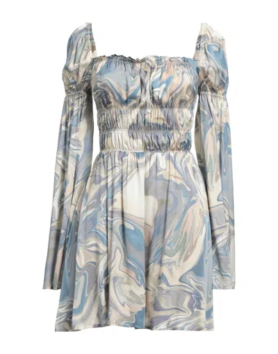 La Semaine Paris Short Dresses In Beige