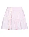 La Semaine Paris Mini Skirts In Pink