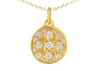 La Soula Jewelry Women's Alissa Mosaic Pendant Necklace In Gold In Gold