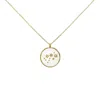 La Soula Jewelry Women's Scorpio Necklace In Gold In Gold