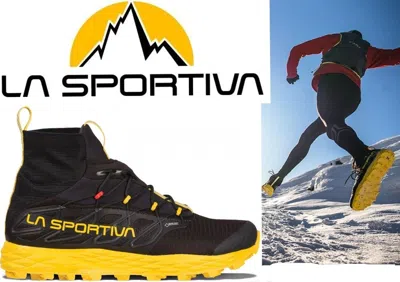 Pre-owned La Sportiva Blizzard Gtx Trail Run Shoes Toe Cap Hobnails Frixion Tread 42 Men 9 In Multicolor