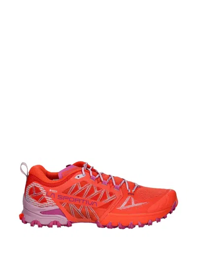 La Sportiva Bushido Iii Lace-up Sneakers In Orange