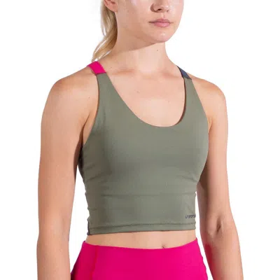 La Sportiva Cosmosis Bra Tank Top In Green