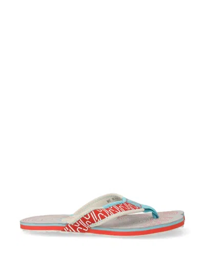 La Sportiva Graphic-print Flip Flops In Multi