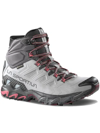 La Sportiva Grey/black Ultra Raptor Ii Mid Hiking Boots In Gray