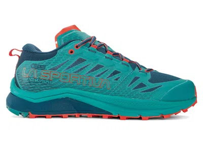 Pre-owned La Sportiva Jackal Ii Gtx (women's) Sneakers In Storm Blue/lagoon