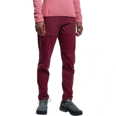 La Sportiva Machina Tech Pants In Burgundy
