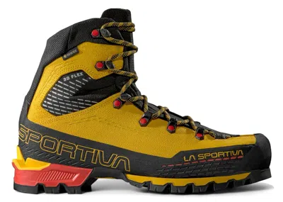 Pre-owned La Sportiva Men's  Trango Alpine Gtx Sneakers In Yellow