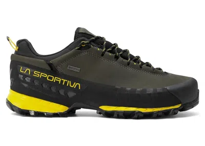 Pre-owned La Sportiva Men's  Tx5 Low Gtx Sneakers In Carbon/yellow