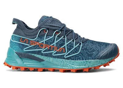 Pre-owned La Sportiva Mutant (women's) Sneakers In Storm Blue/cherry Tomato