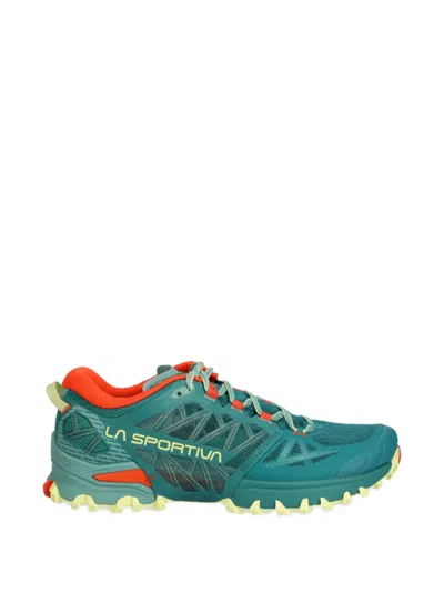 La Sportiva Patterned Sneakers In Green