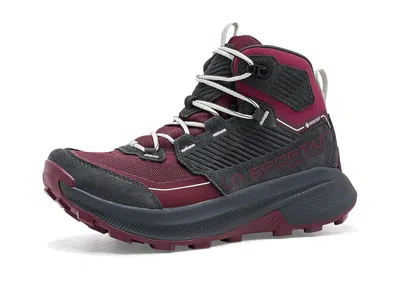 La Sportiva Prodigio Hike Lt Gtx Women's Shoes Carbon/redwood: Eu 39 (us Women's 7.5+) B - Medium, Leather/texti In Burgundy