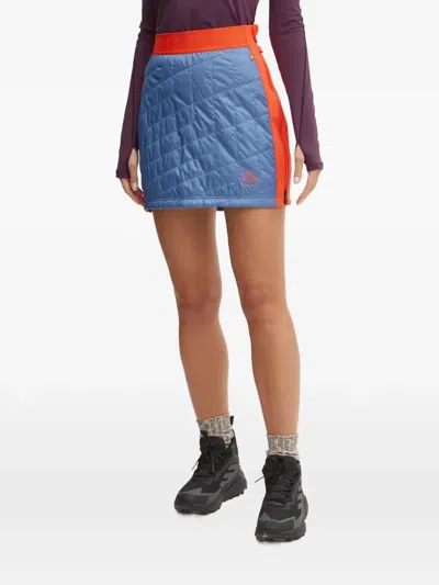 La Sportiva Quilted Side-zip Skirt In Blue