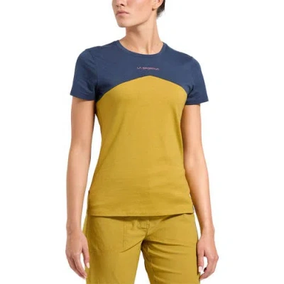 La Sportiva Roof T-shirt In Savana/night Sky