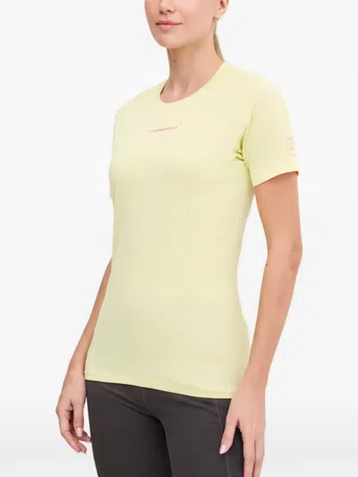 La Sportiva Round Neck T-shirt In White