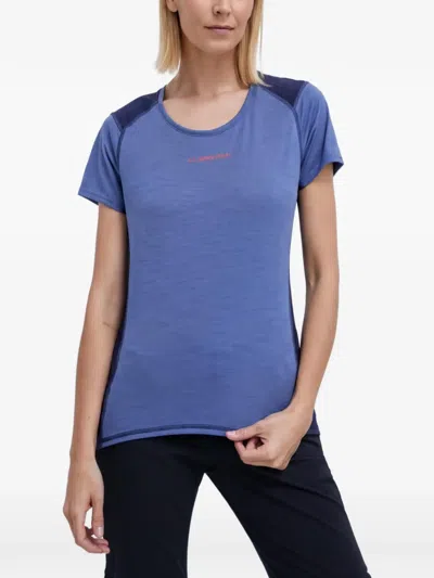 La Sportiva Short-sleeve T-shirt In Blue