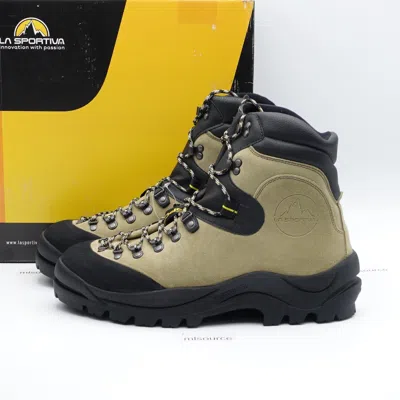 Pre-owned La Sportiva Size 10.5 / 44 Eu Men's  Makalu Mountaineering Boot 31g812812 Natural In Beige
