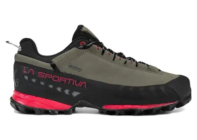 Pre-owned La Sportiva Tx5 Low Gtx (women's) Sneakers In Clay/hibiscus