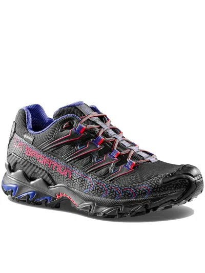 La Sportiva Ultra Raptor Ii Patterned Lace-up Sneakers In Black