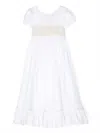 La Stupenderia Bianca Lace-detail Dress In White