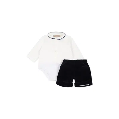 La Stupenderia Blue Suit For Baby Boy