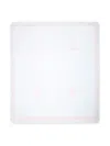 La Stupenderia Bow-detail Cotton Blanket In White