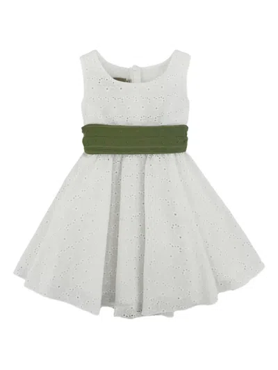 La Stupenderia Kids' Broderie Anglaise Dress
