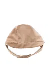 La Stupenderia Button Hat In Brown