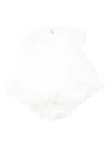 La Stupenderia Ruffled Dress In White