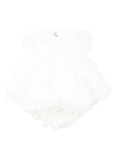 La Stupenderia Babies' Ruffled Dress In White