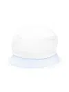 La Stupenderia Contrasting-stripe Hat In White