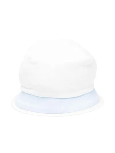 La Stupenderia Babies' Contrasting-stripe Hat In White