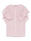 La Stupenderia Floral-embroidered